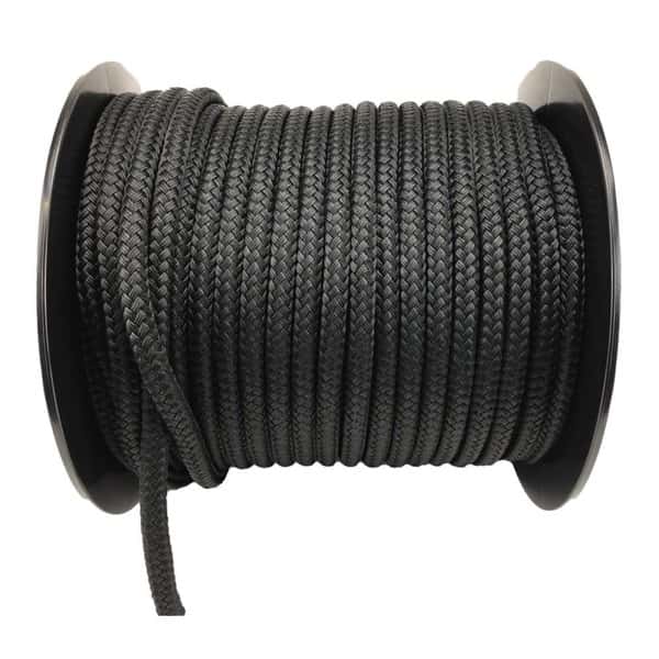 Polypropylene Braided Ropes - Black (METER)