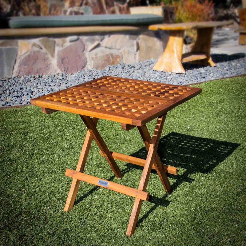 SEATEAK Teak Fold-Away Table