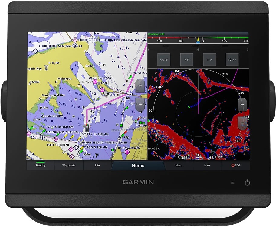 Garmin Gpsmap 8412XSV with World Basemap and Sonar