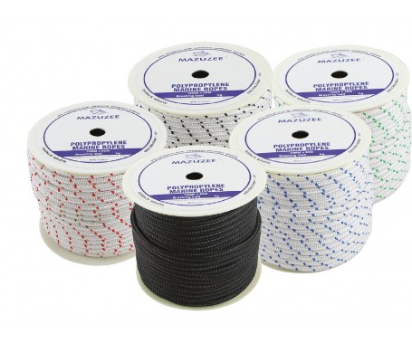 Polypropylene Braided Ropes - Dual Color (90MTR)