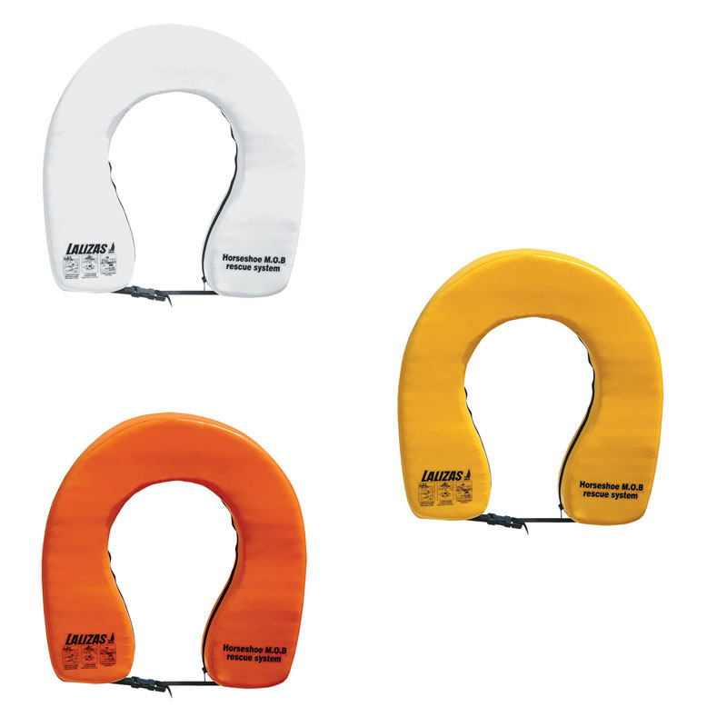 Horseshoe Lifebuoy ''Basic I'' Orange