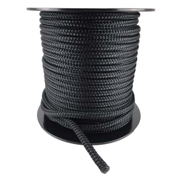 Polypropylene Braided Ropes - Black (90 MTRS. Roll / 100 Yards)