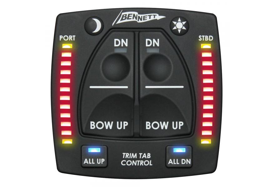 Integrated Helm Control Electric for Trim Tabs  Bennett