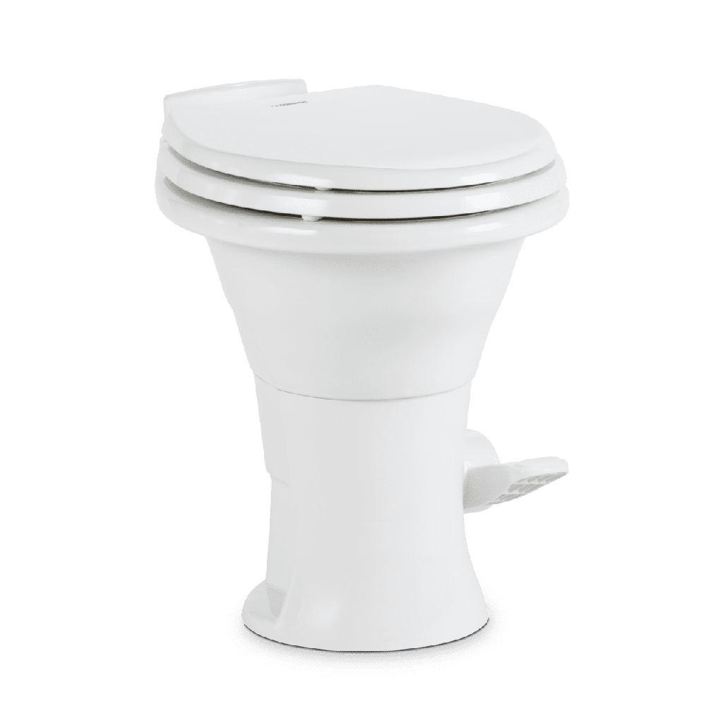 Dometic 310 Gravity Toilet, Ceramic Bowl, Standard  Height