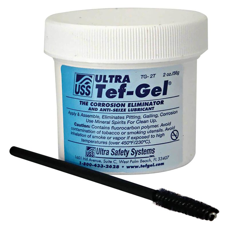 TEF Gel Corrosion Eliminator and Anti-Seize Lubricant, 2 OZ.