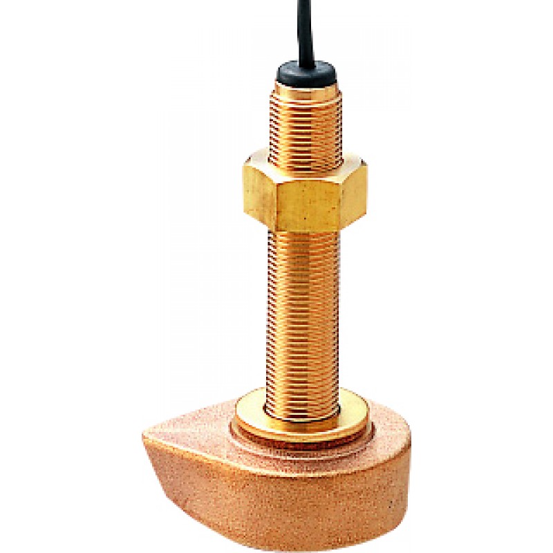 Hondex TD-26 600W 50/200KHZ Bronze Through Hull Transducer