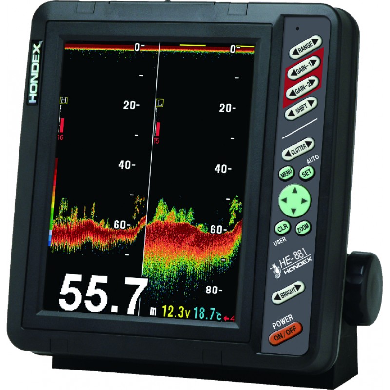 Hondex HE-881 8.4" Fishfinder