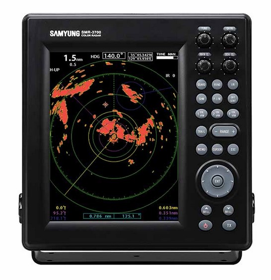 Samyung Radar SMR-3700 4KW 36NM with  -10.4" Display