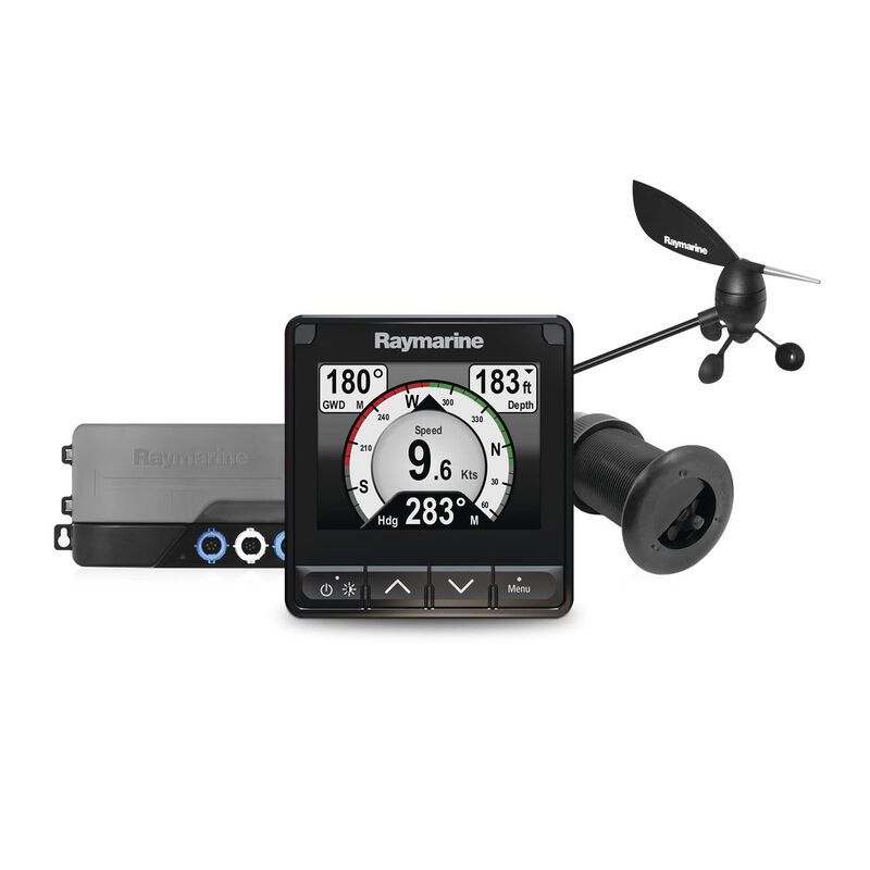 Raymarine i70 System Pack with Wind, Depth & Speed Transducers