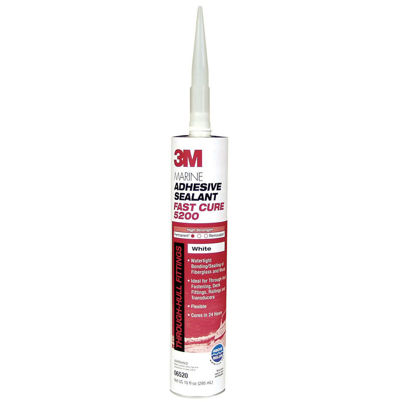 3M 5200 Fast Cure Polyurethane Adhesive/Sealant, White