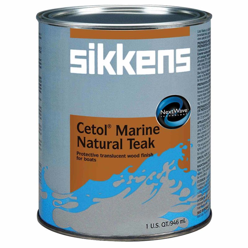 SIKKENS Cetol® Marine Wood Finish Natural Teak color