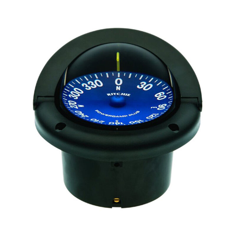 RITCHIE NAVIGATION SuperSport Flush-Mount Compass, 3-3/4" Apparent Reading