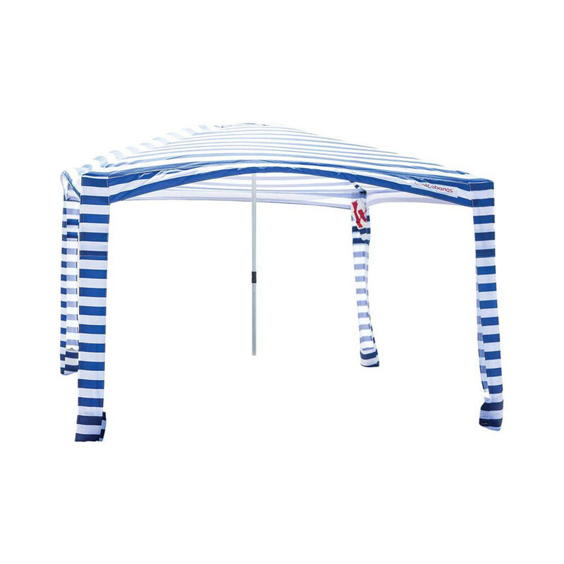 COOL CABANA 5 Cabana, Large with Navy Stripes