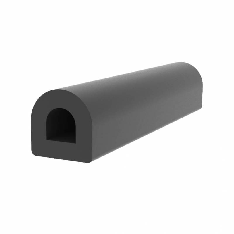 Rubber D Fendors 6" (T=25MM X W=150MM X H=150MM)