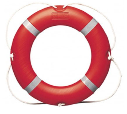 Lifebuoy Ring 1.5KG with Reflectivetape,Ø58CM