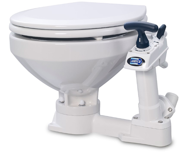 Jabsco Toilet 'Twist N' Lock' Toilet, Regular Bowl