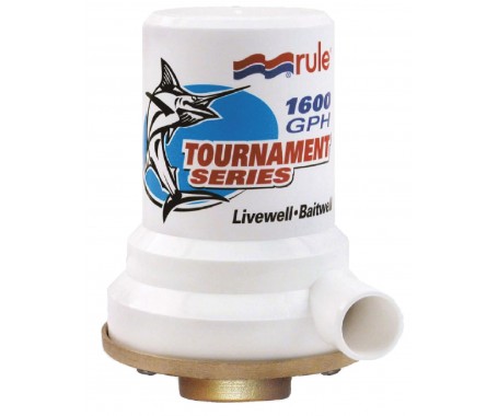 Rule 209B Tournament Series, Bronze Base, 1600 GPH Livewell Pump