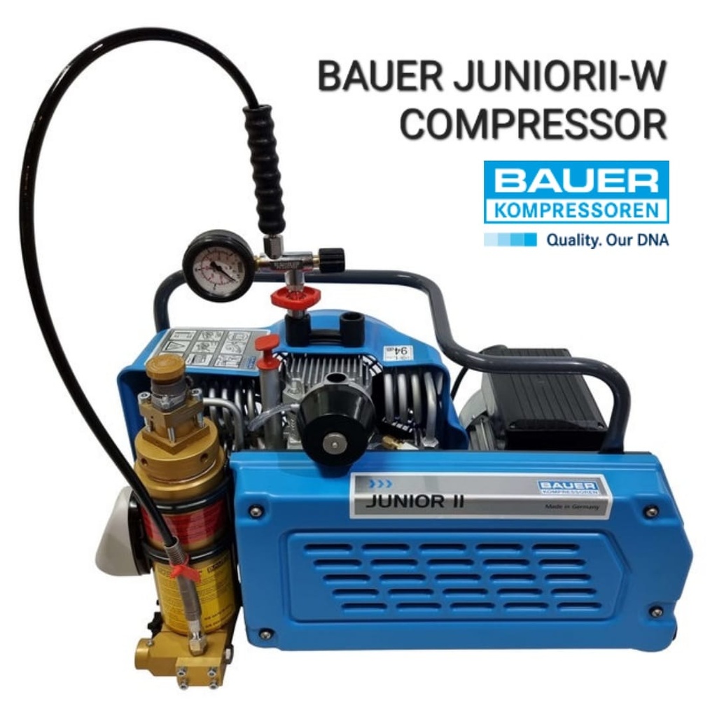 Bauer JuniorII-W 200 Bar 50 HZ Compressor