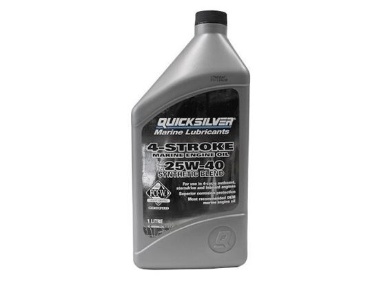 Quicksilver 4-Stroke 25W-40 Synthetic Engine Oil