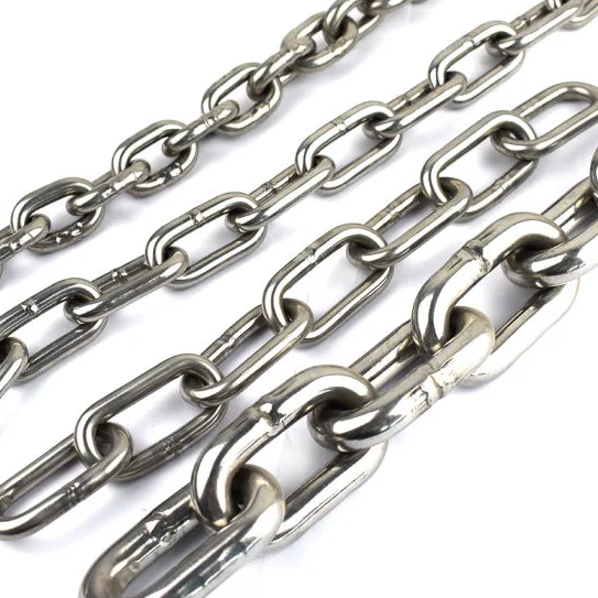 Chain, INOX SS 316, ISO 4565/DIN 766, Calibrated