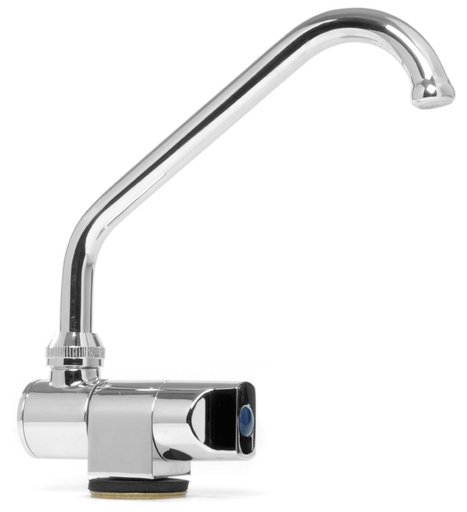 [17.046.02] Swiveling Faucet Slide Series High Cold Water Osculati