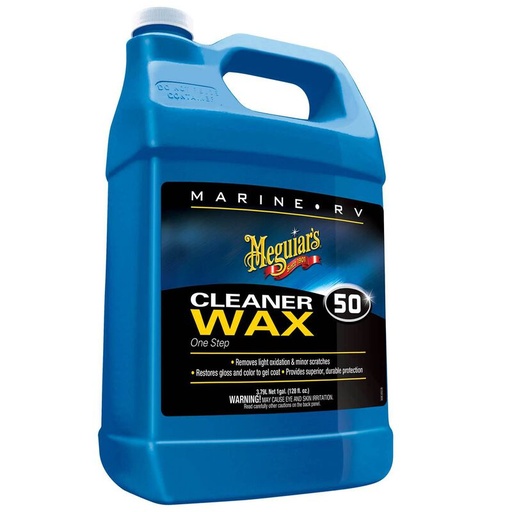 MEGUIARS #50 One-Step Cleaner/Wax, Gallon