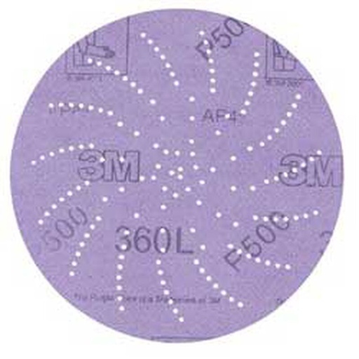 3M Clean Sanding Disc 360L, 5", P600, (100)