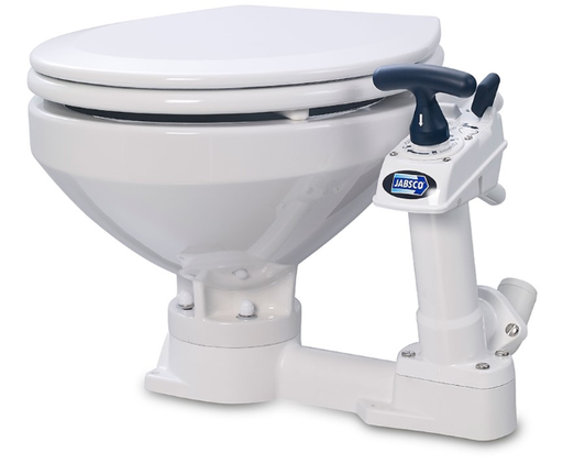 [29120-5000] Jabsco Toilet 'Twist N' Lock' Toilet, Regular Bowl