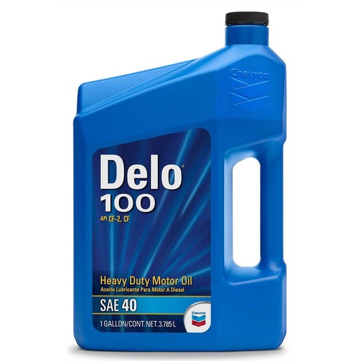 CHEVRON Delo 100 Diesel Engine Oil, SAE 40, 1 Gallon