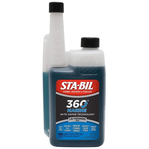 STA-BIL 360˚ Marine Formula Ethanol Treatment & Stabilizer, 32 oz.