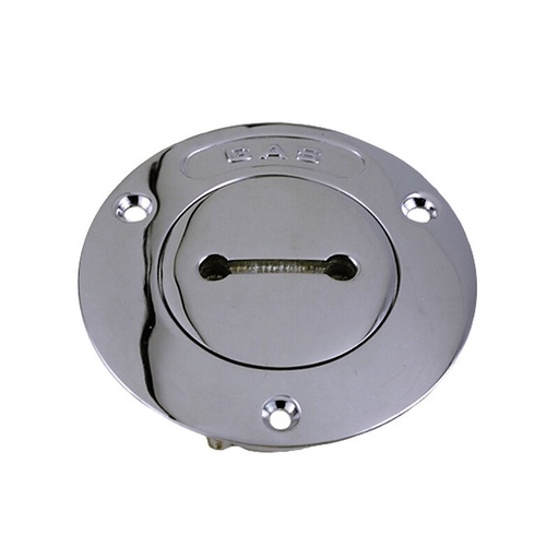 PERKO 1 1/2" Chrome Gas Fill, 3 5/8" Flange