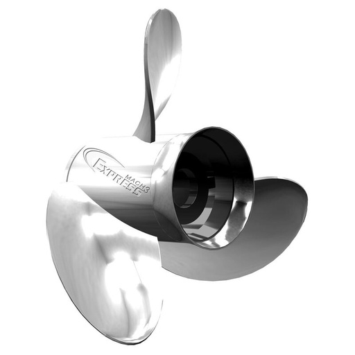 TURNING POINT PROPELLERS 14 1/4" x 17" Express Mach3, 3-Blade, RH, Stainless Steel Propeller
