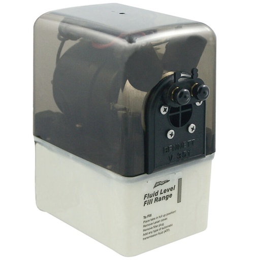 BENNETT MARINE 12V Hydraulic Power Unit, (with pump, valves, reservoir & cover)