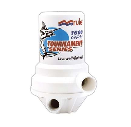 [209FDP] Rule 209FDP Tournament Series, Dual Port 1600 GPH Livewell Pump