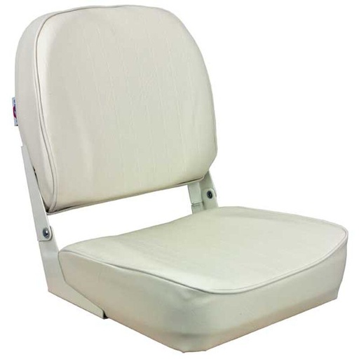 SPRINGFIELD Low Back Folding Coach Seat, White