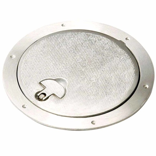 BOMAR Commercial Aluminum Deck Plate, 8"