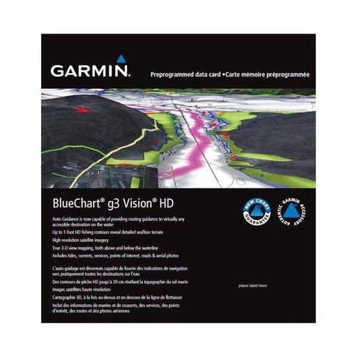 [010-C0758-00] Garmin Blue Chart G3 Vision VAW450S – The Gulf, All (MICROSD/SD CARD)