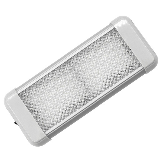 [72387] Aqualed Dome Light Rectangle with switch, 9.6W, 12/24V