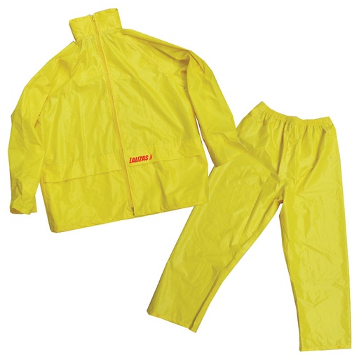 Rainsuit with Hood, Yellow Lalizas