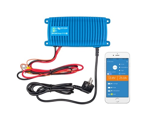 [VE12V20A] Blue Smart IP67 Charger 12/25(1) 230V CEE 7/7 Victron Energy