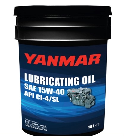 [YN 15W-40 18L] Yanmar Sae 15W-40, API CI-4 Lube Oil 18L