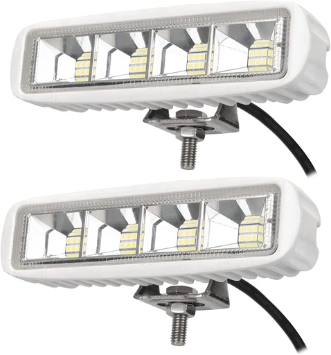 [SPOT72W] Spotlight  LED Light Bar, 2 Pack, 12/24 V 72W