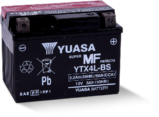[YTX4L-BS] Yuasa YTX4L-BS Battery