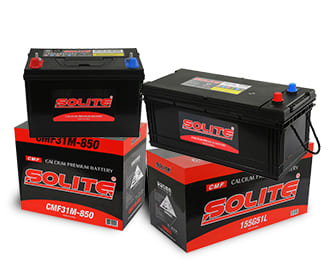 Batería Solite Cmf Caja Europea CMF57413. 74Ah - 660A(EN) 12V. Caja L3  (275x174x189mm) - VT BATTERIES